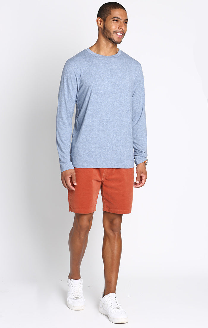 2 Pack Poly Viscose Crewneck