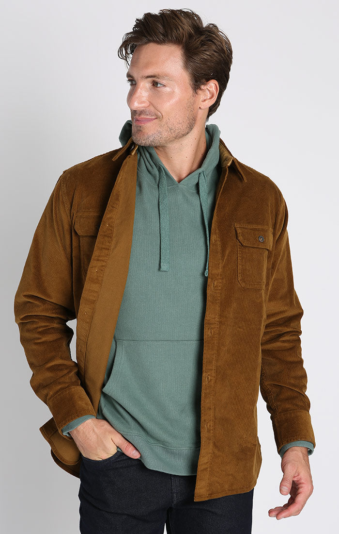 Stretch Corduroy Overshirt