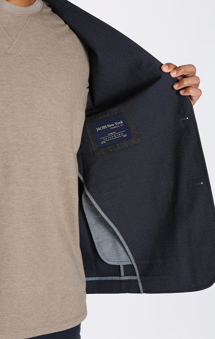 Stretch Cotton Blazer