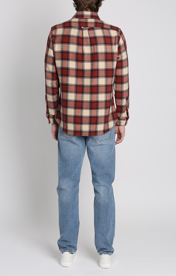 Franklin Stretch Poly Flannel Overshirt