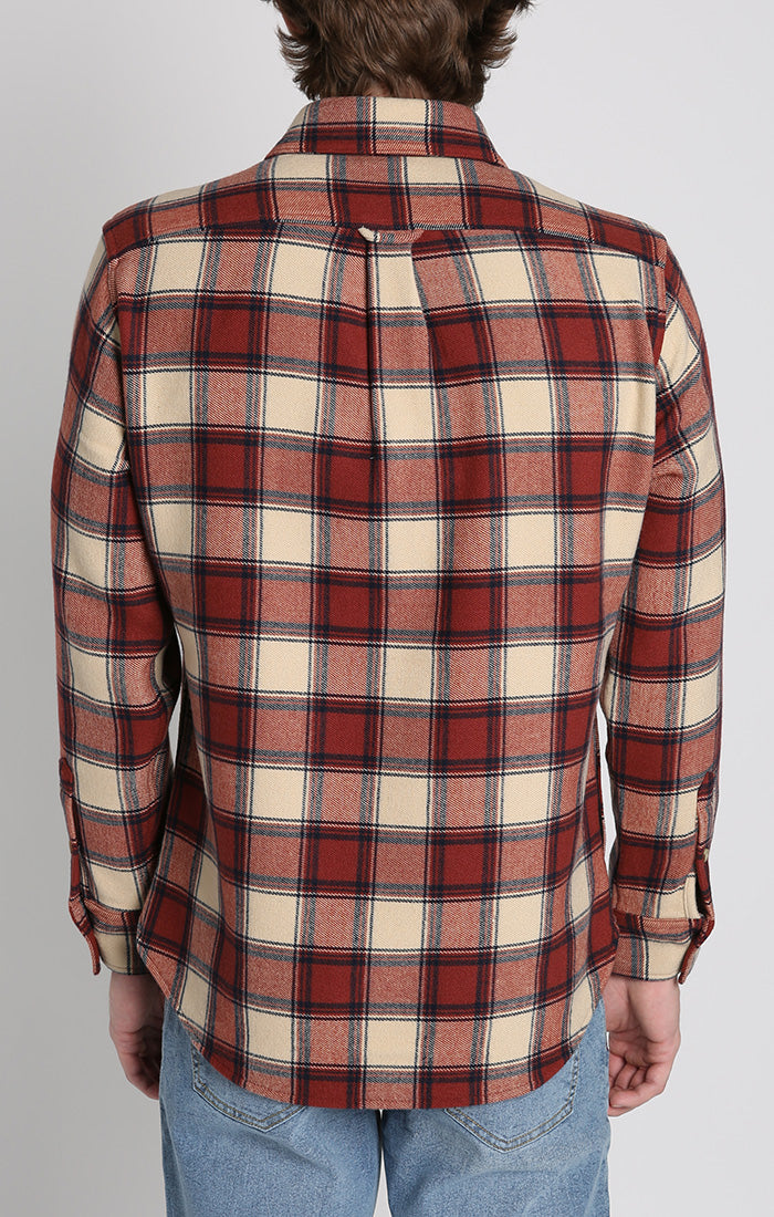 Franklin Stretch Poly Flannel Overshirt