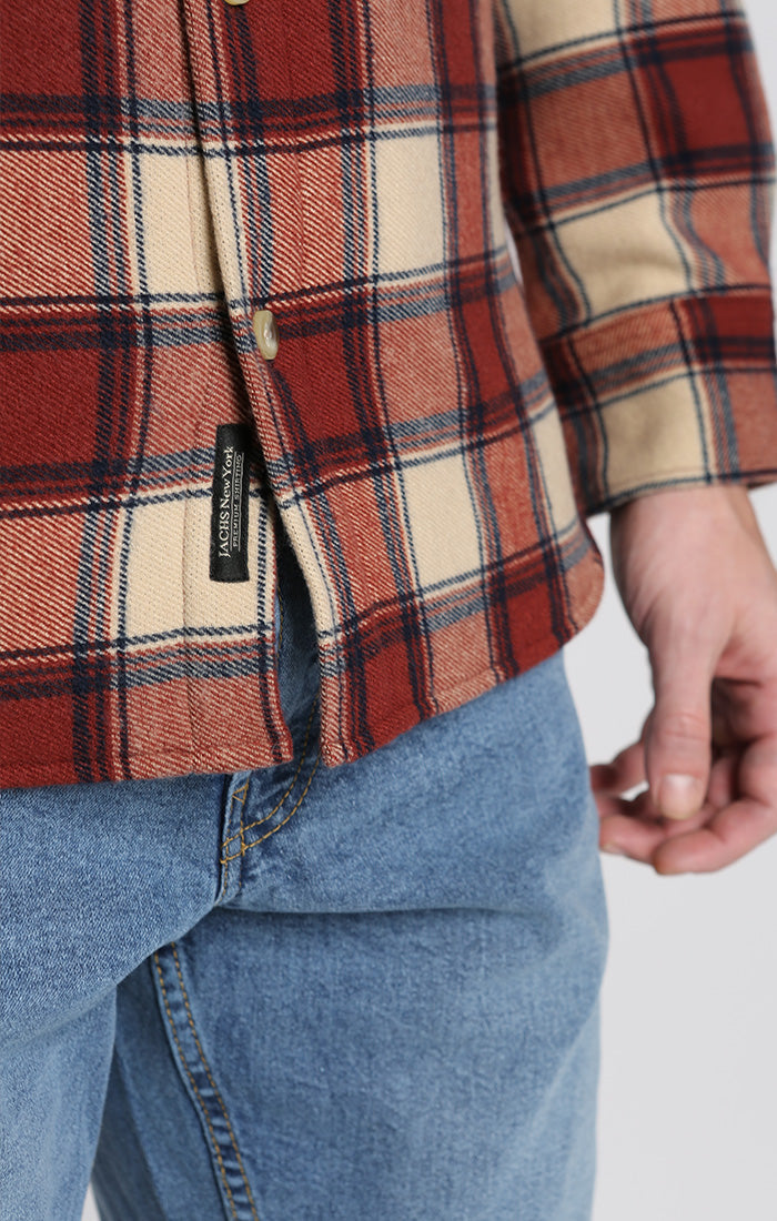 Franklin Stretch Poly Flannel Overshirt