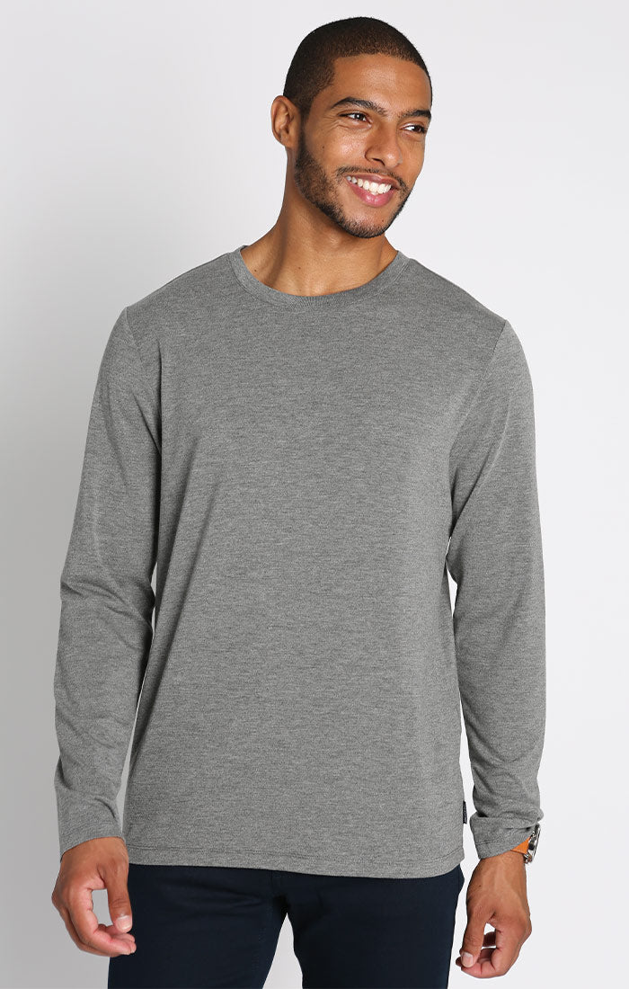 2 Pack Poly Viscose Crewneck