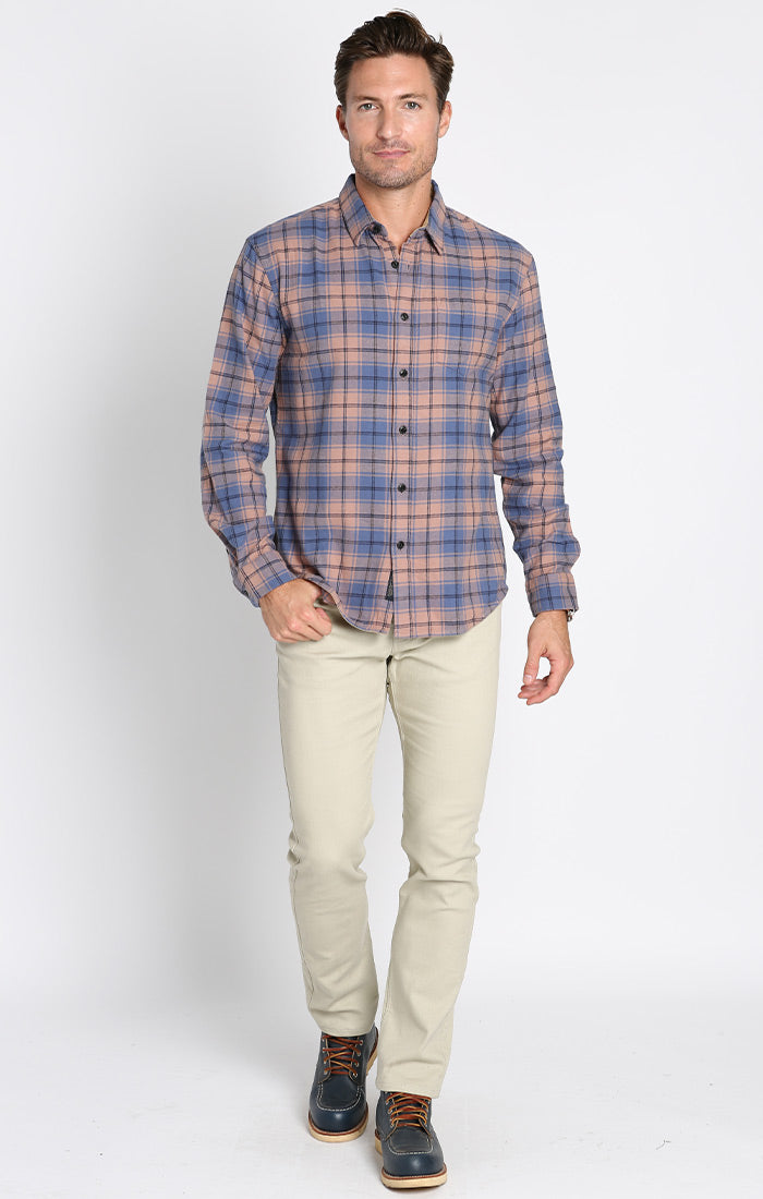 Stretch Midweight Flannel Workshirt