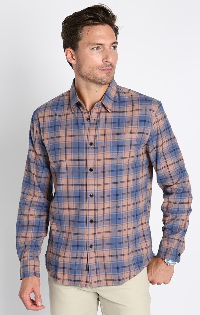 Stretch Midweight Flannel Workshirt