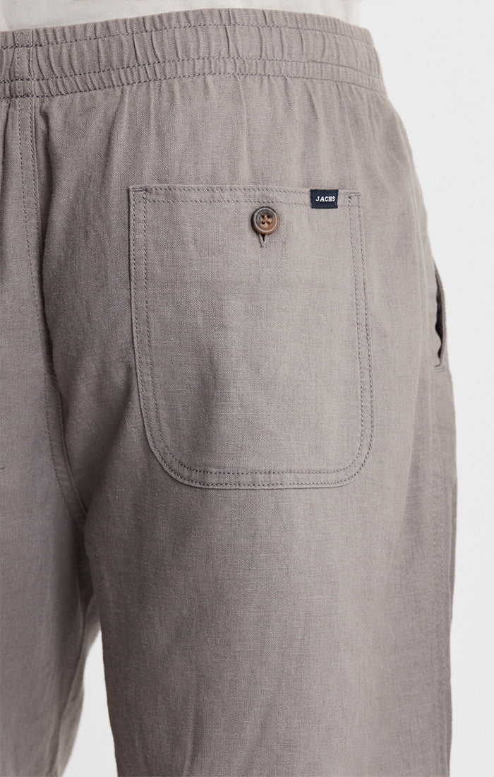 Linen Pull On Shorts