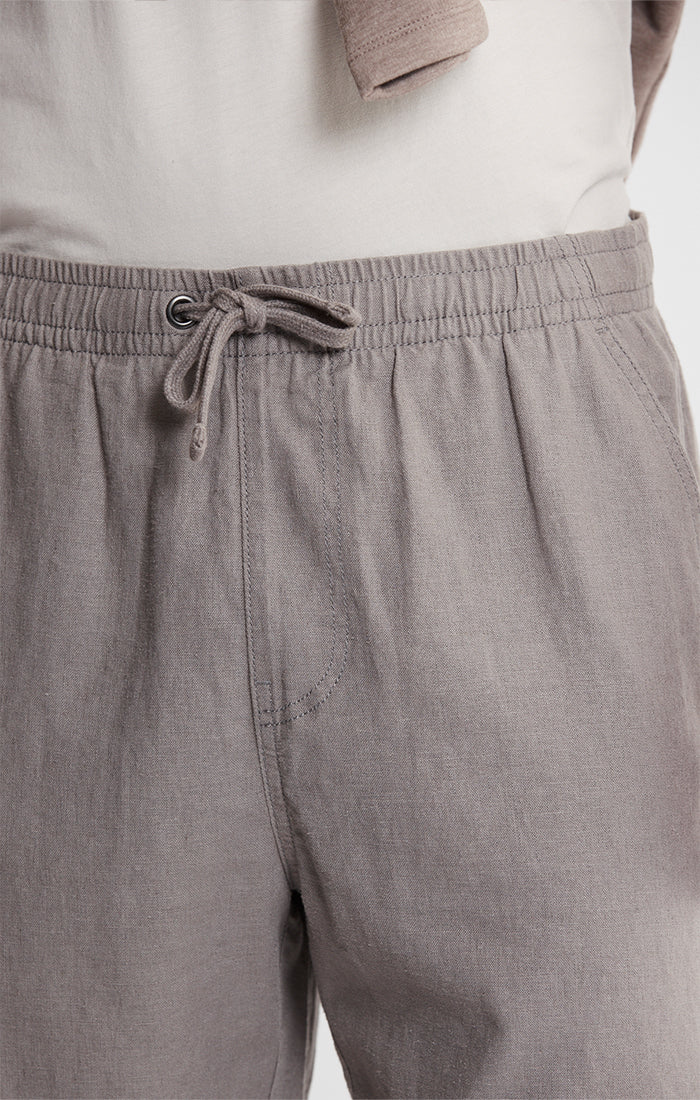 Linen Pull On Shorts