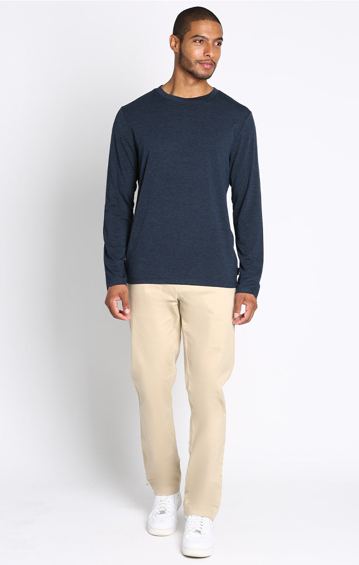 2 Pack Poly Viscose Crewneck