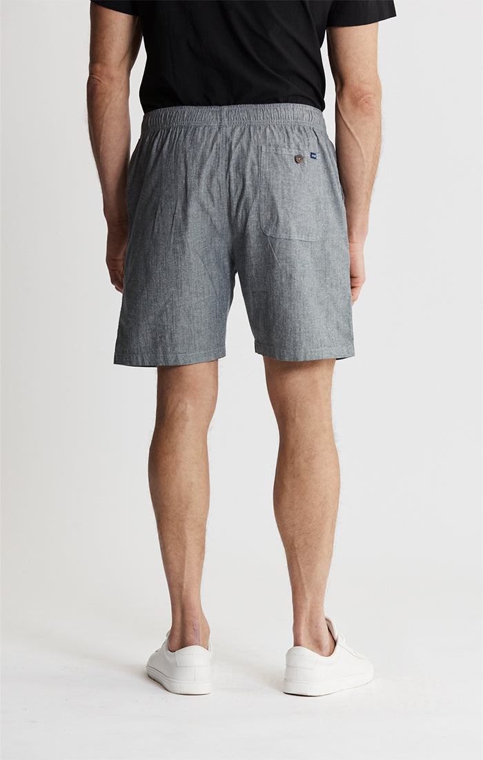 Chambray Pull On Shorts
