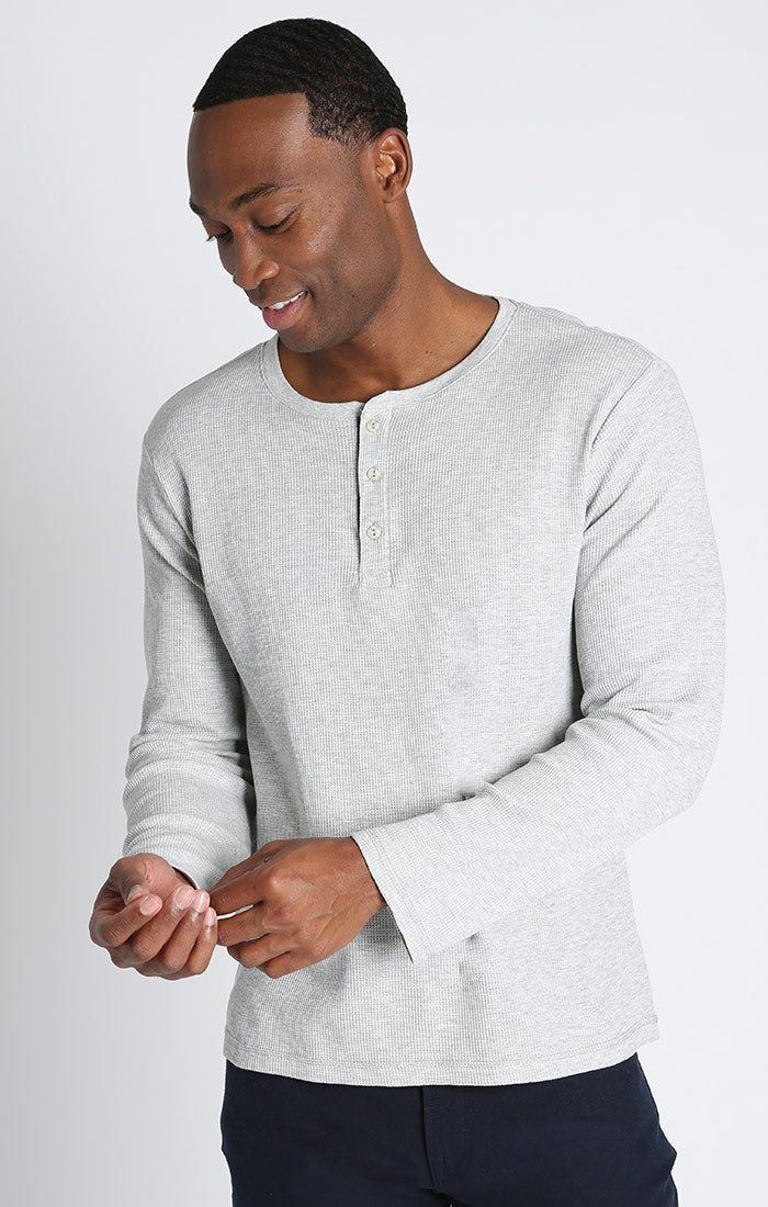 Classic Waffle Henley