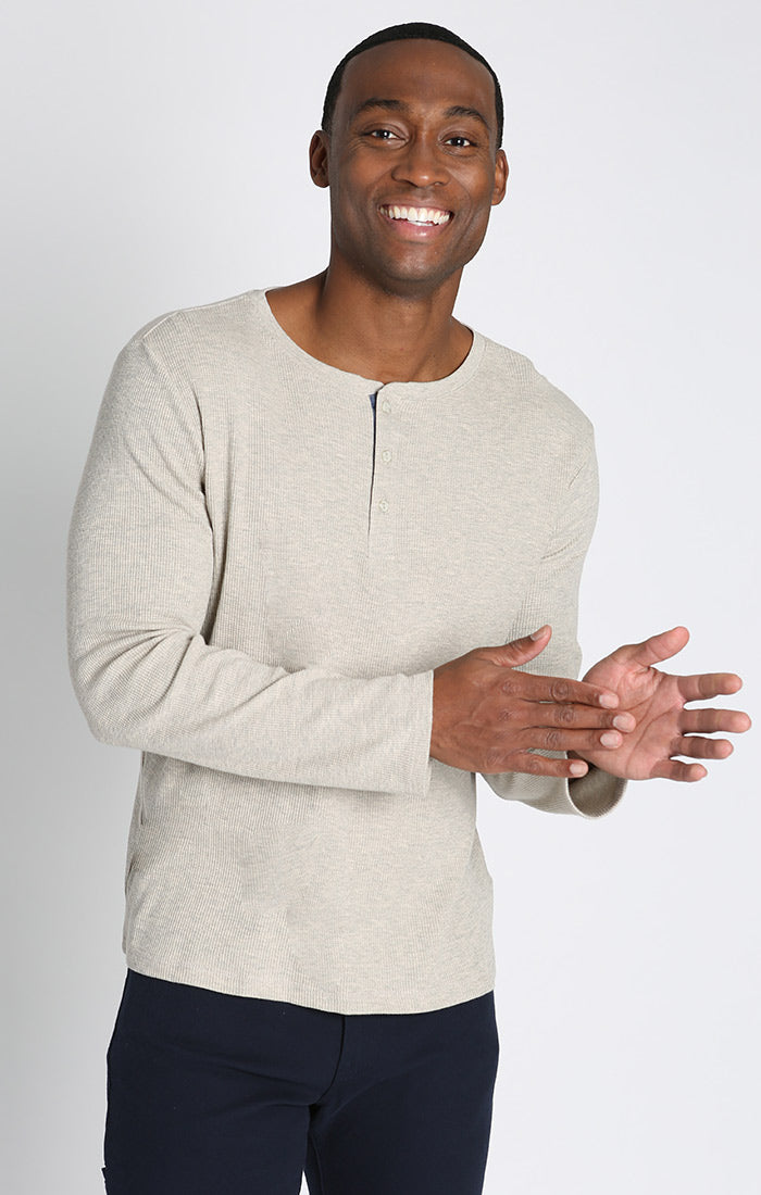 Classic Waffle Henley