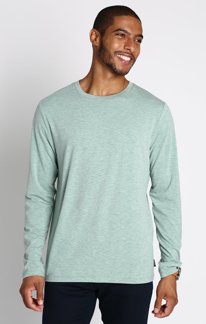 2 Pack Poly Viscose Crewneck