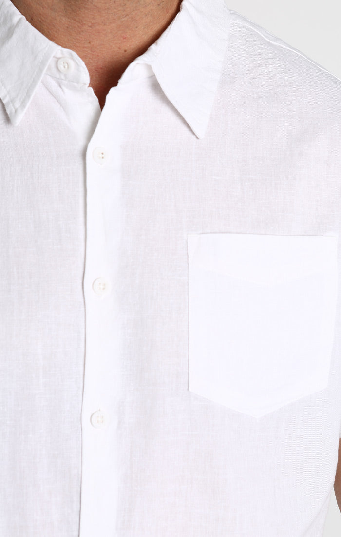 Cotton Linen Short Sleeve Shirt