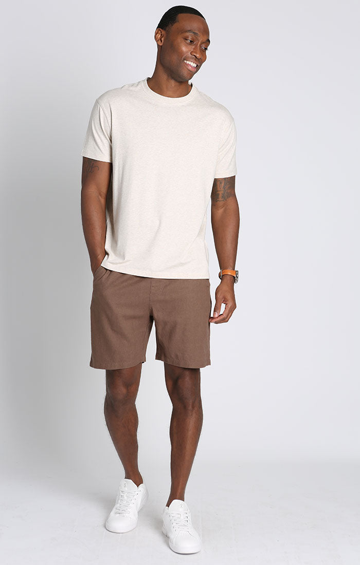 Cotton Modal Short Sleeve Crewneck
