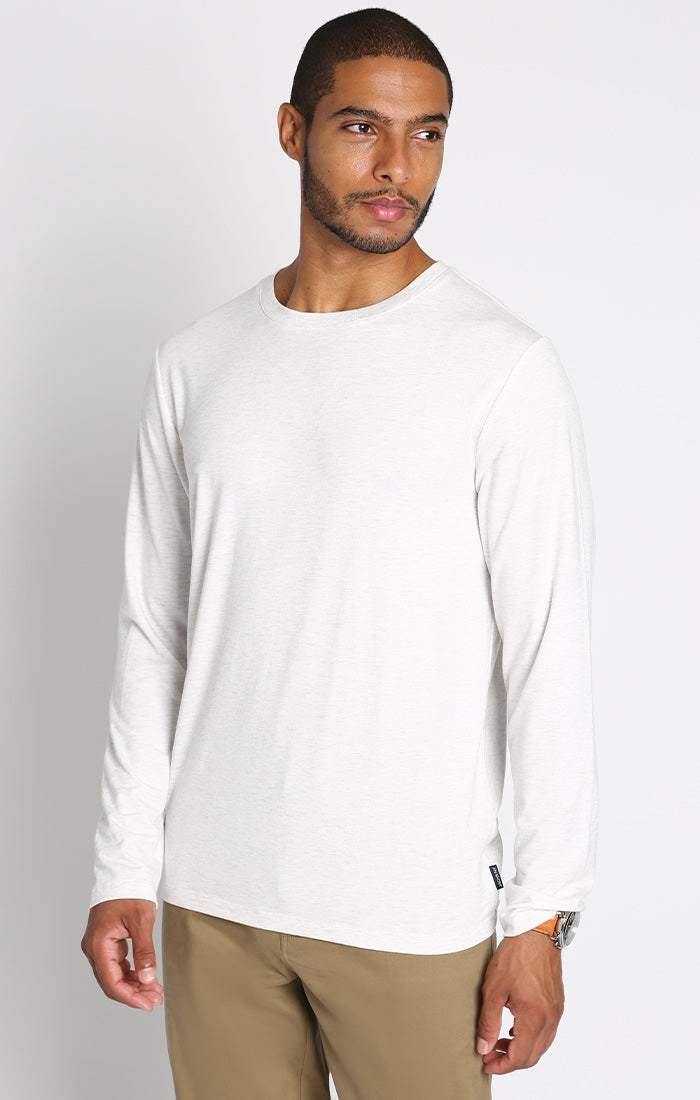 2 Pack Poly Viscose Crewneck