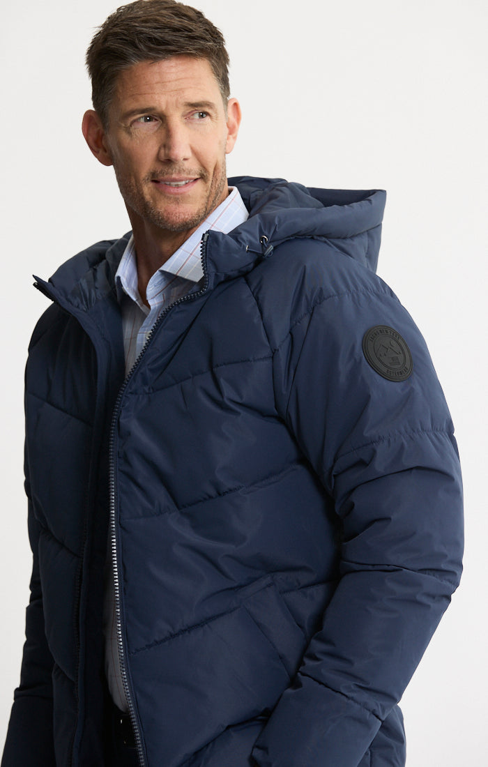 Quilted Hooded Puffer Jacket