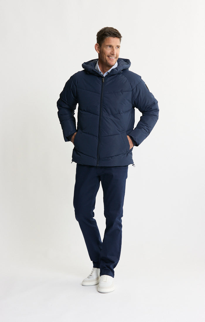 Quilted Hooded Puffer Jacket