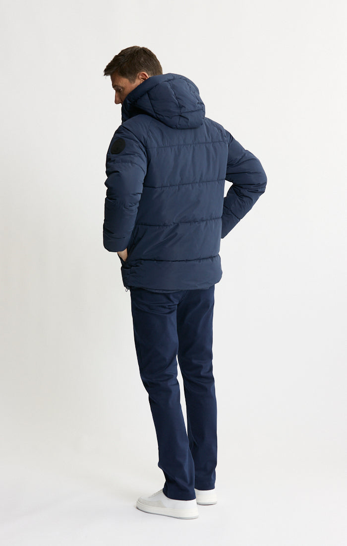 Quilted Hooded Puffer Jacket