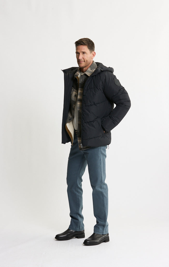 Quilted Hooded Puffer Jacket