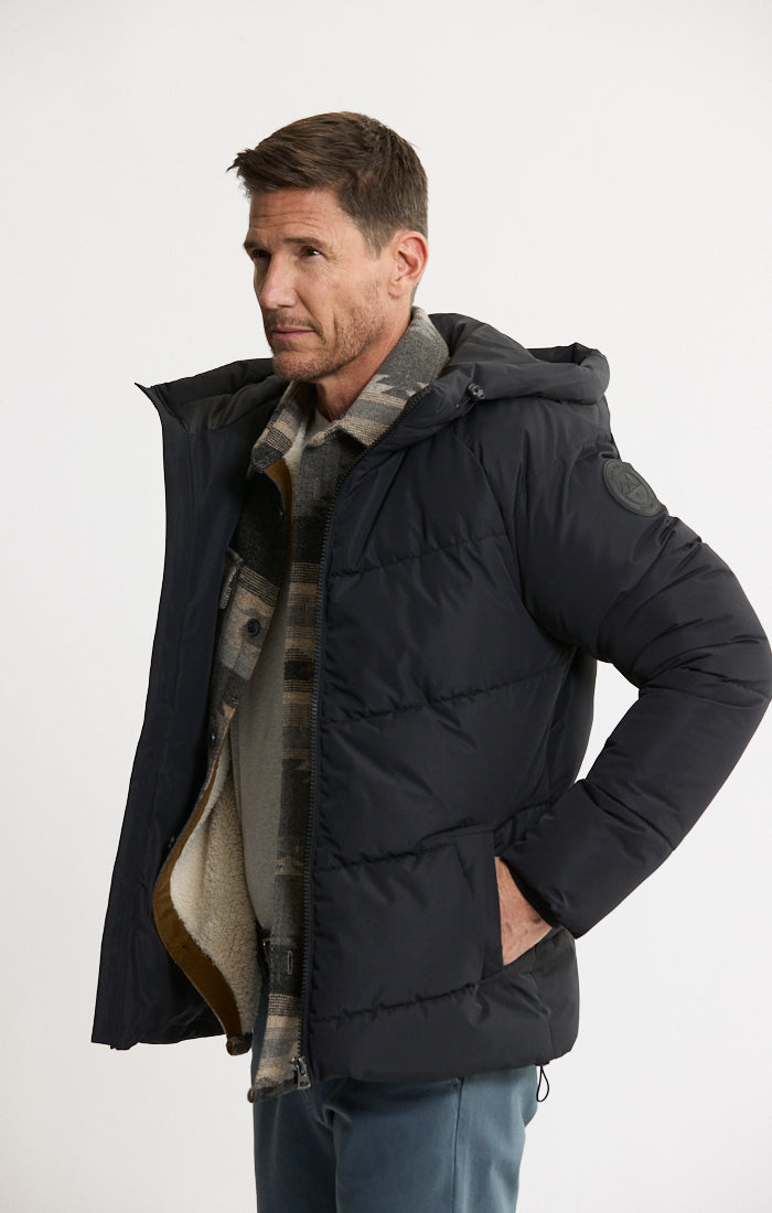 Quilted Hooded Puffer Jacket