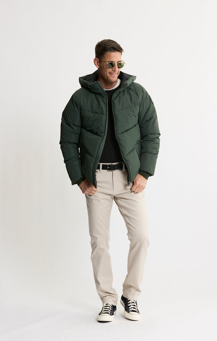Quilted Hooded Puffer Jacket