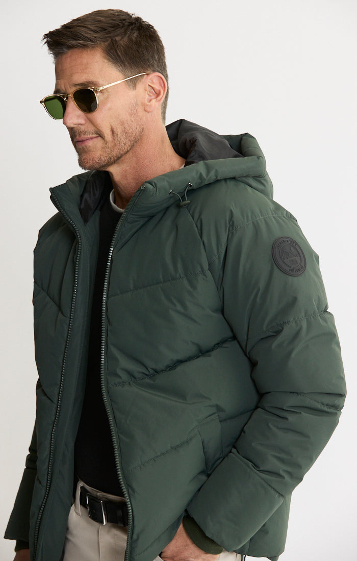 Quilted Hooded Puffer Jacket
