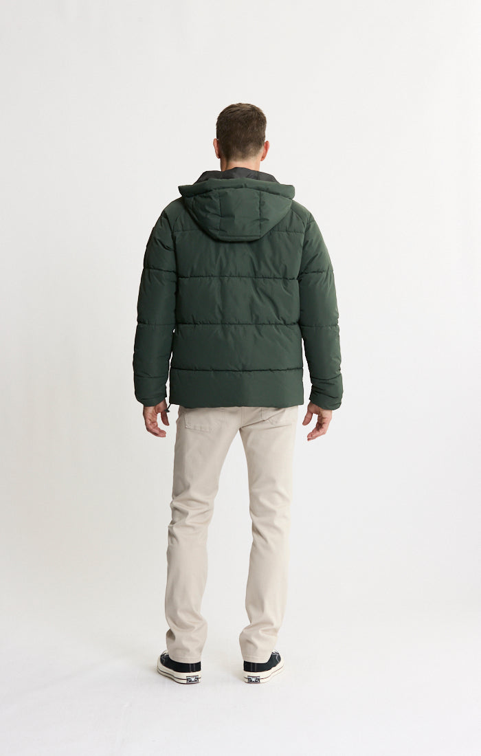Quilted Hooded Puffer Jacket