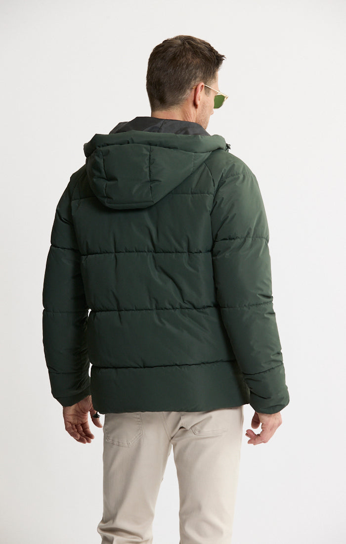 Quilted Hooded Puffer Jacket