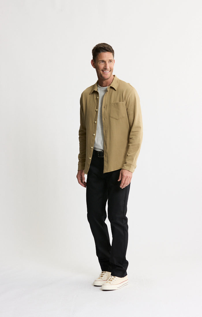 Manor Long Sleeve Cotton Double Face Shirt