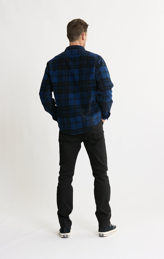 Sherpa Bonded Polar Fleece Shirt Jacket