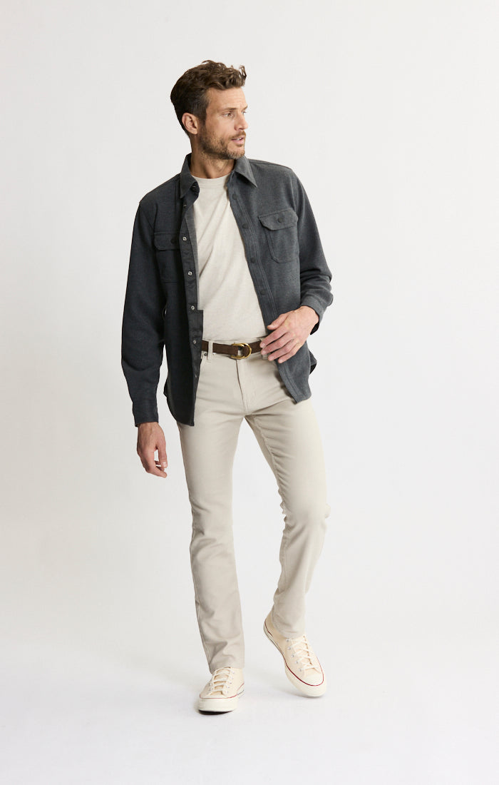 Brushed Knit Overshirt