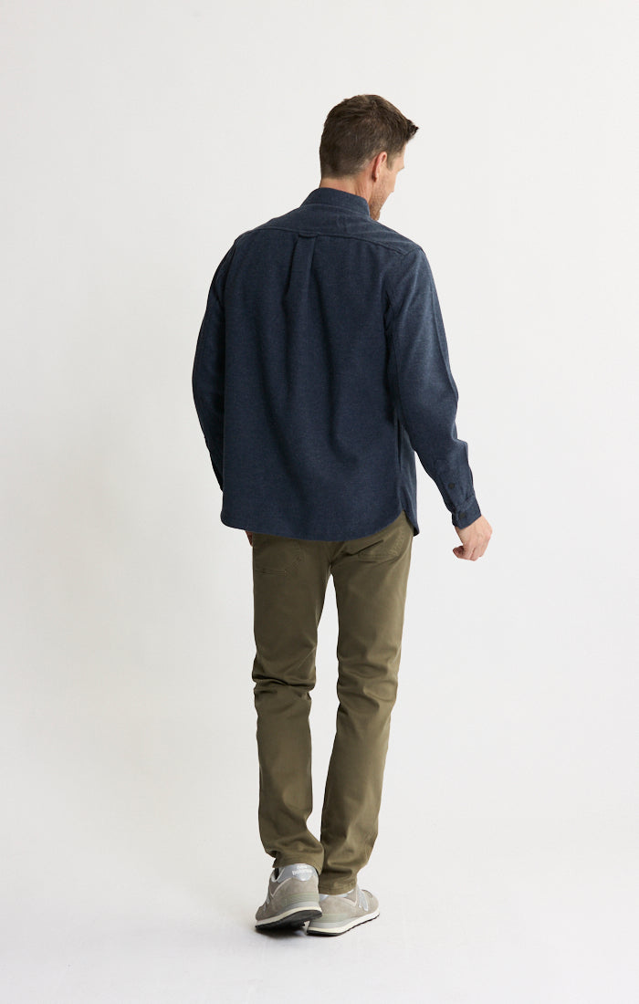 Brushed Knit Overshirt