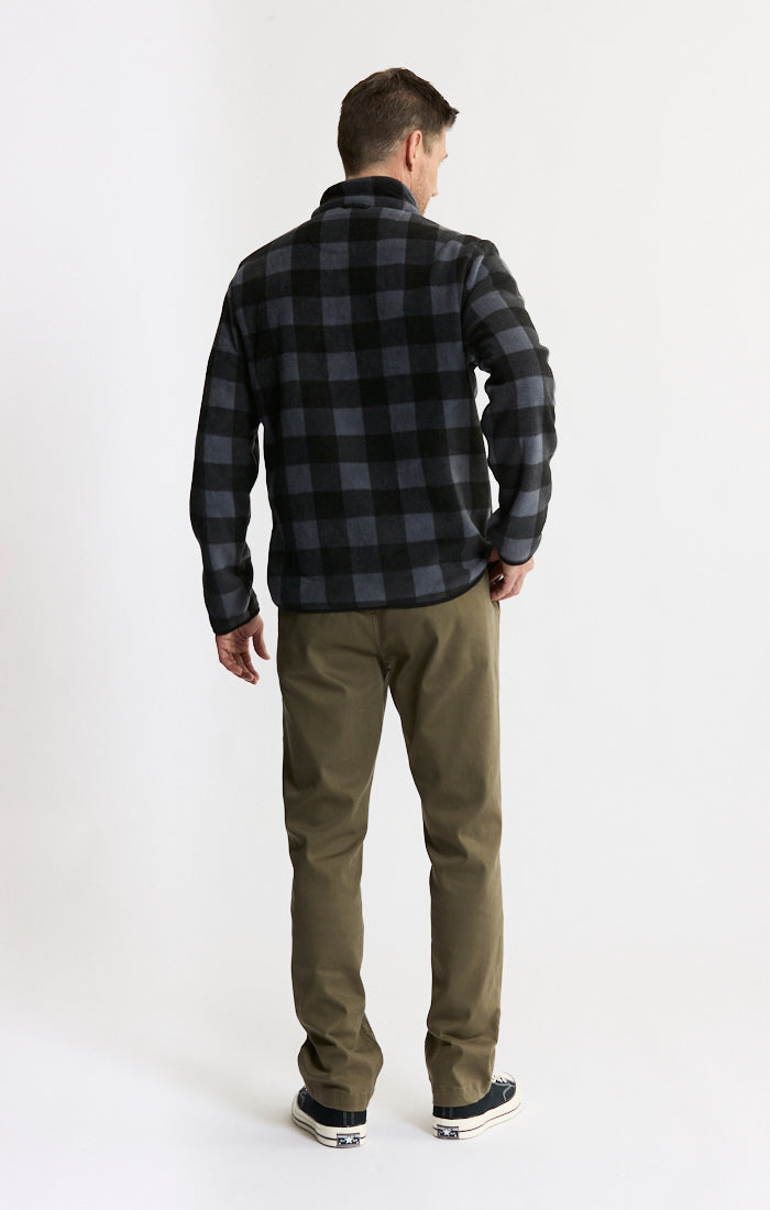 Sherpa Lined Polar Fleece Quarter Zip Pullover