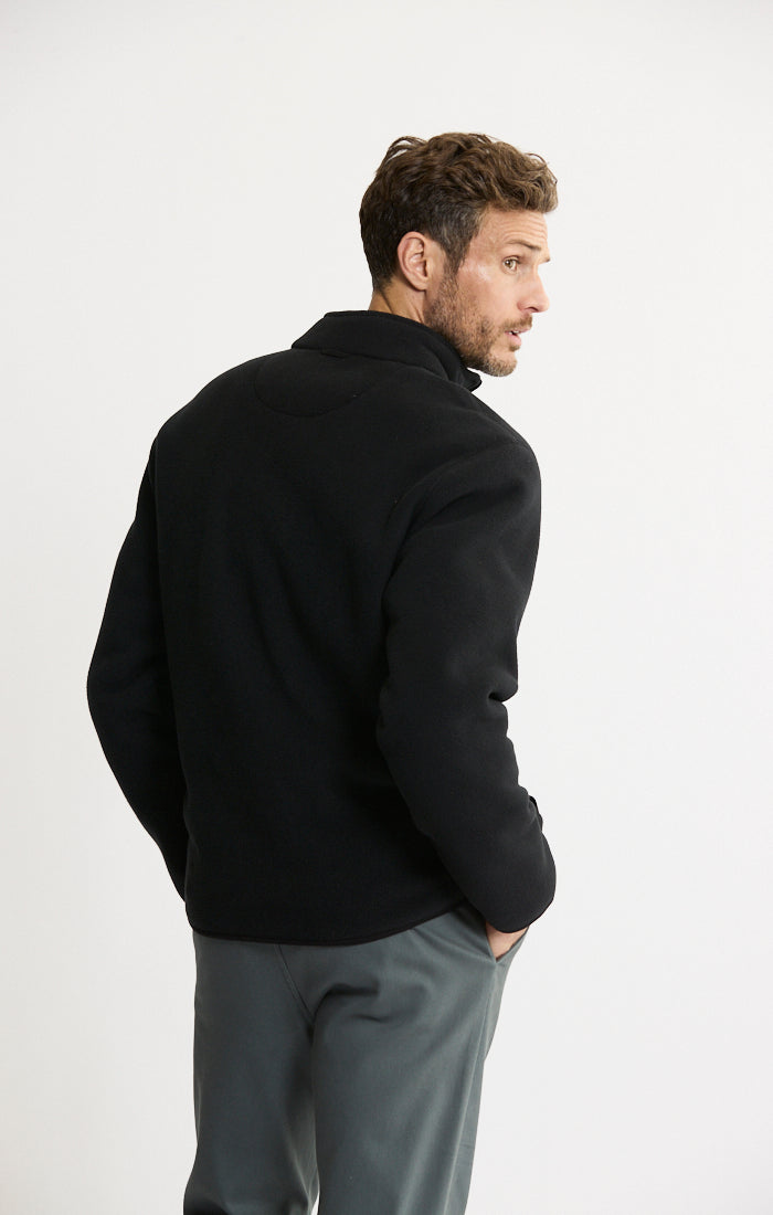 Sherpa Lined Polar Fleece Quarter Zip Pullover