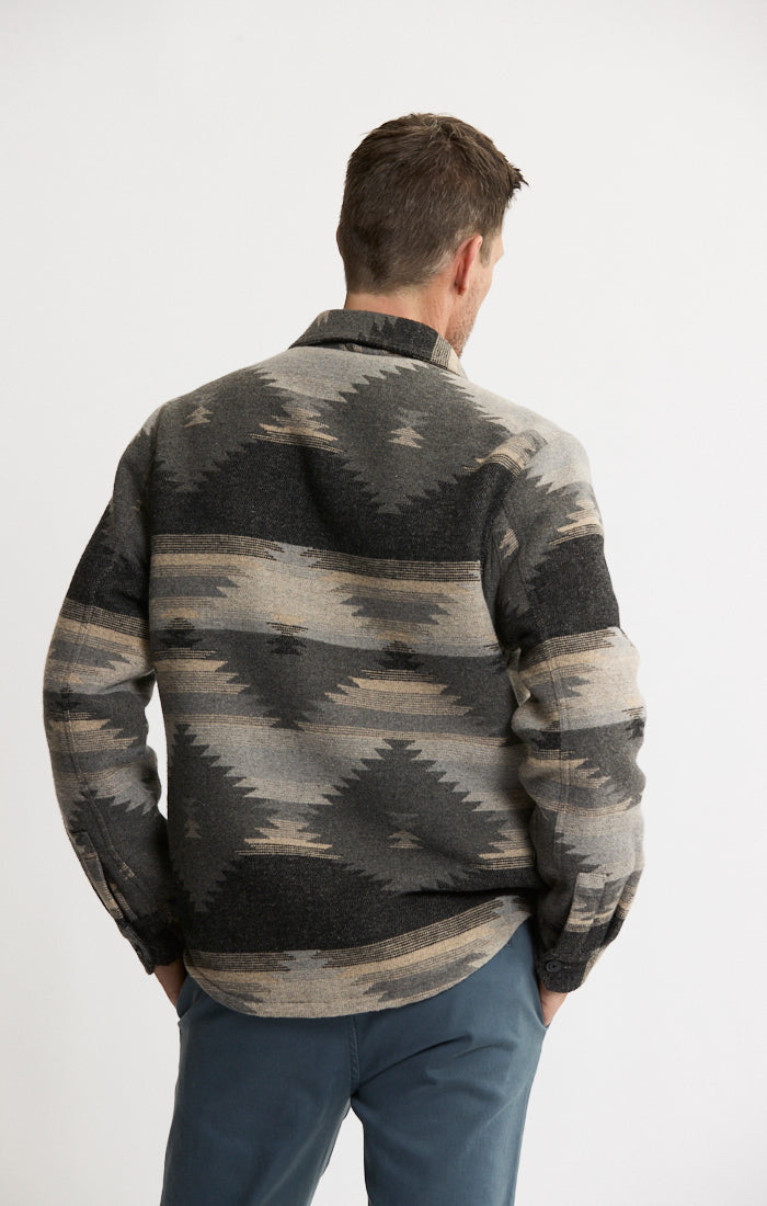 Sherpa Lined Wool Jacket