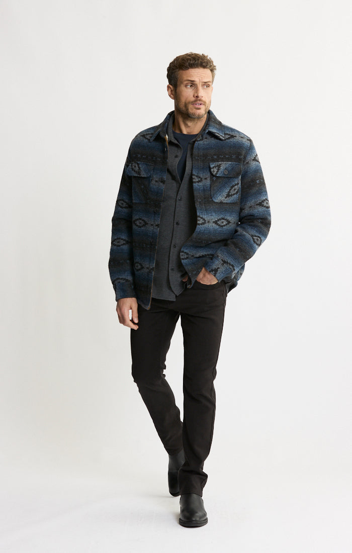 Sherpa Lined Wool Jacket