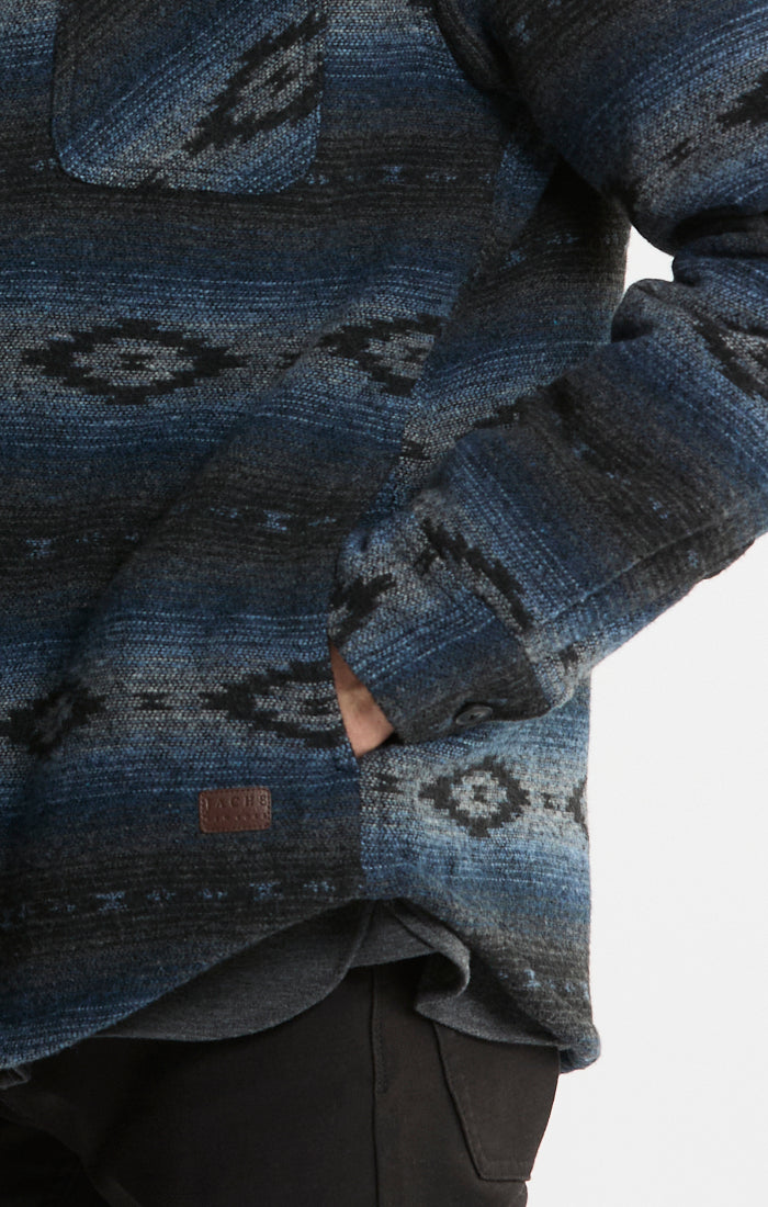 Sherpa Lined Wool Jacket