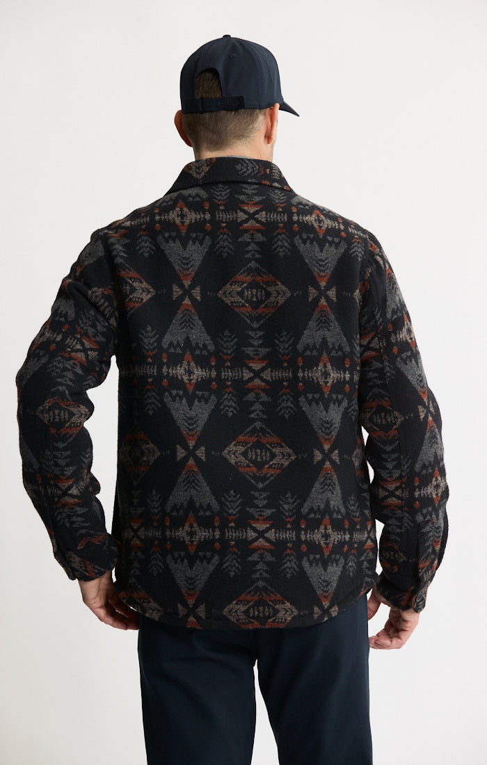 Sherpa Lined Wool Jacket