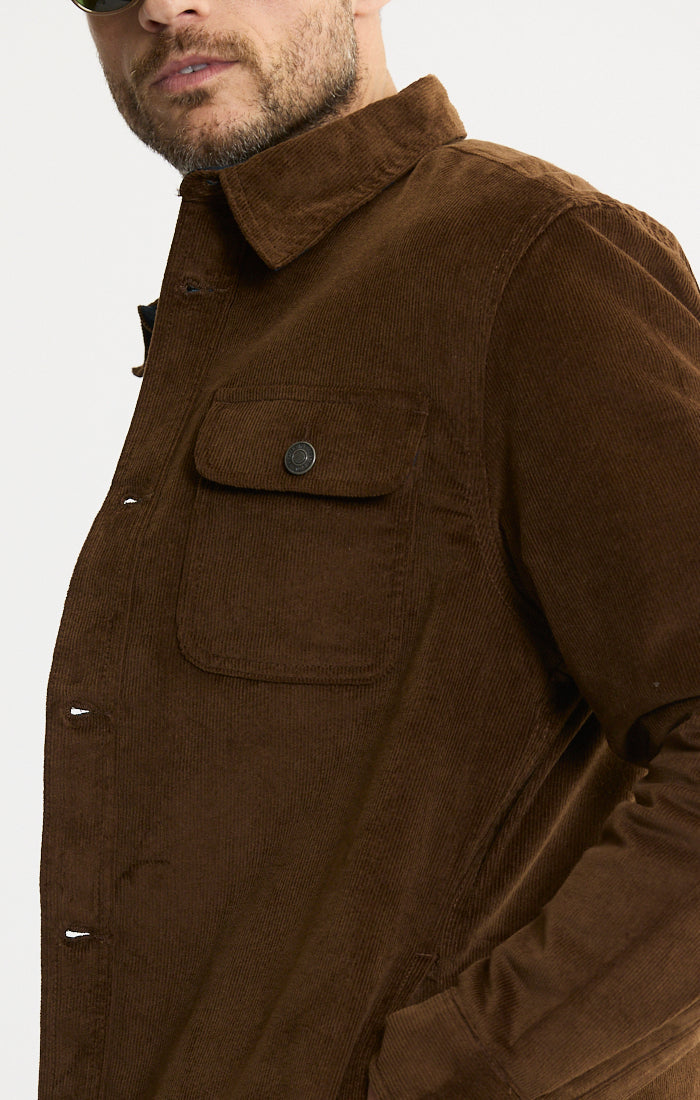 Concord Sherpa Lined Corduroy Shirt Jacket