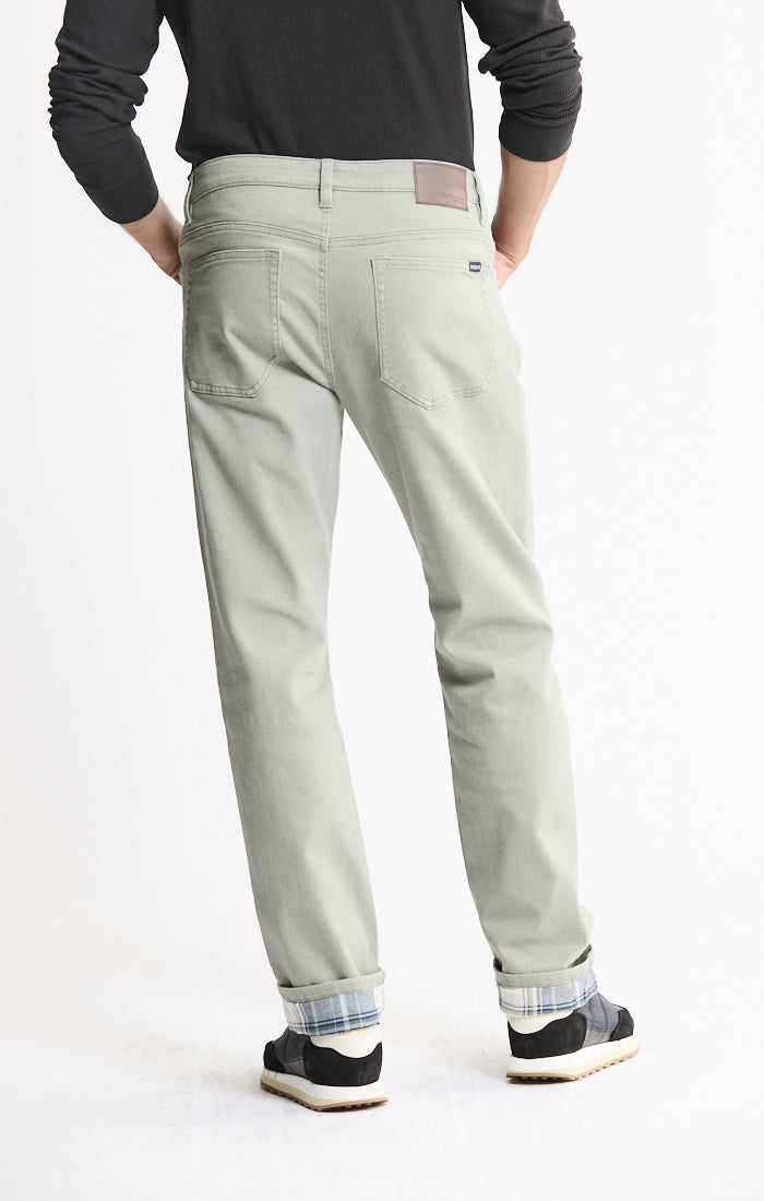 Flannel Lined Bull Denim 5-Pocket Pants