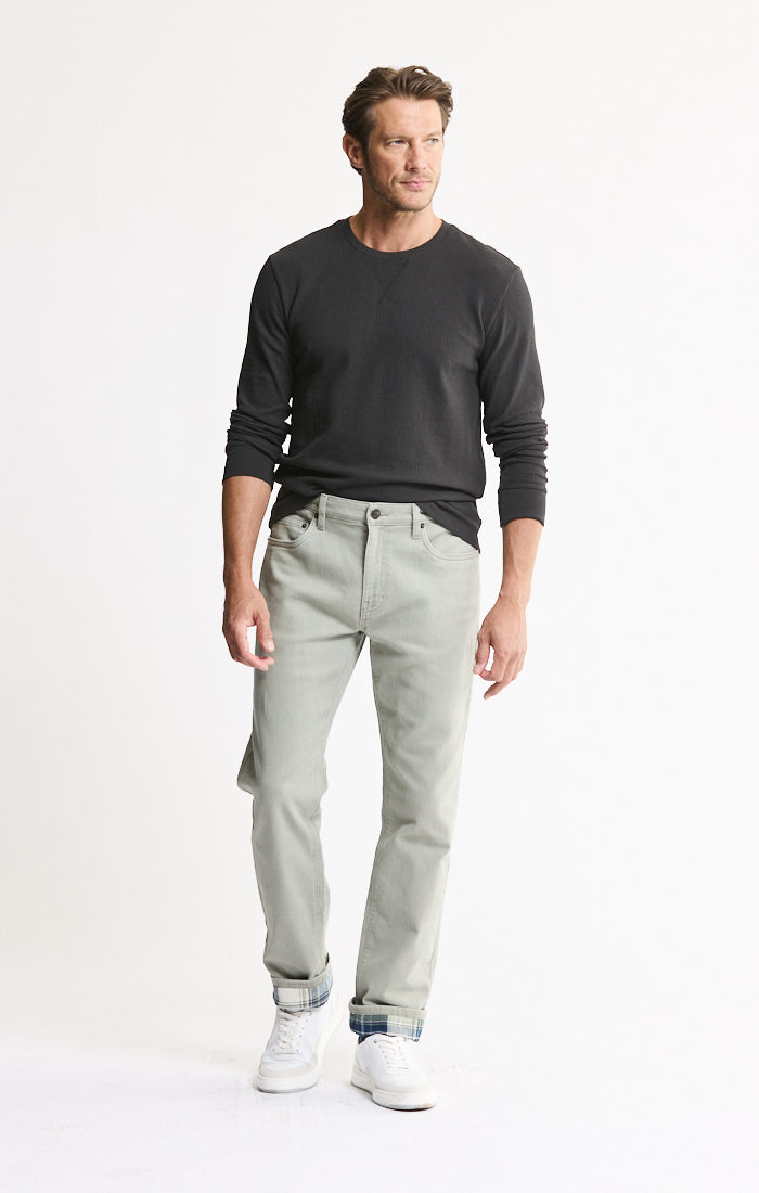 Flannel Lined Bull Denim 5-Pocket Pants