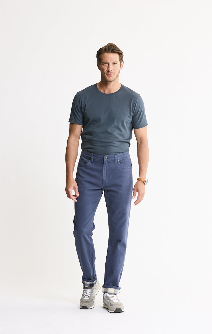Flannel Lined Bull Denim 5-Pocket Pants
