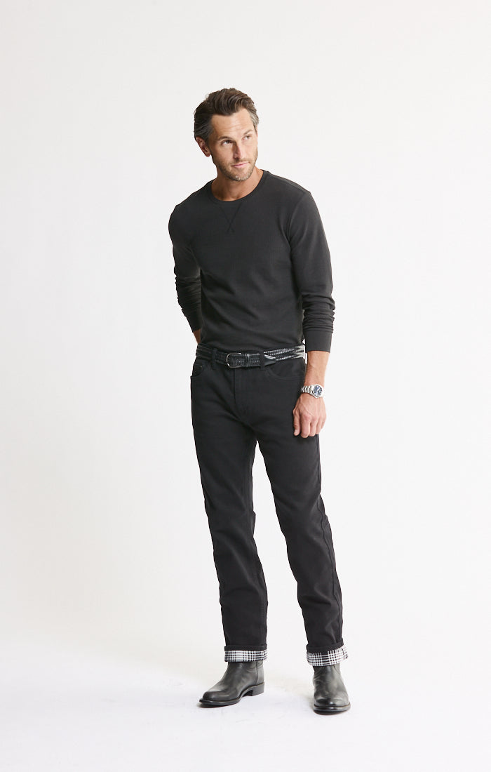 Flannel Lined Bull Denim 5-Pocket Pants