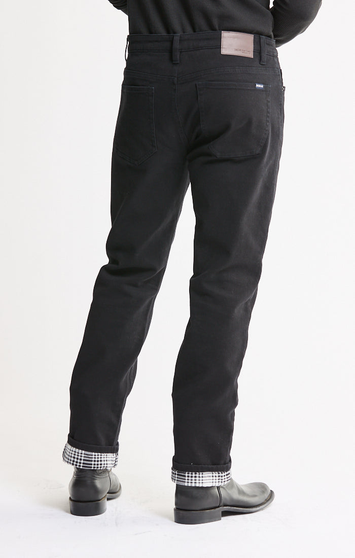 Flannel Lined Bull Denim 5-Pocket Pants