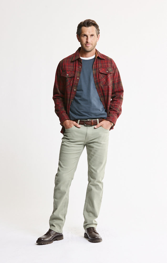 Brushed Bull Denim 5-Pocket Pants