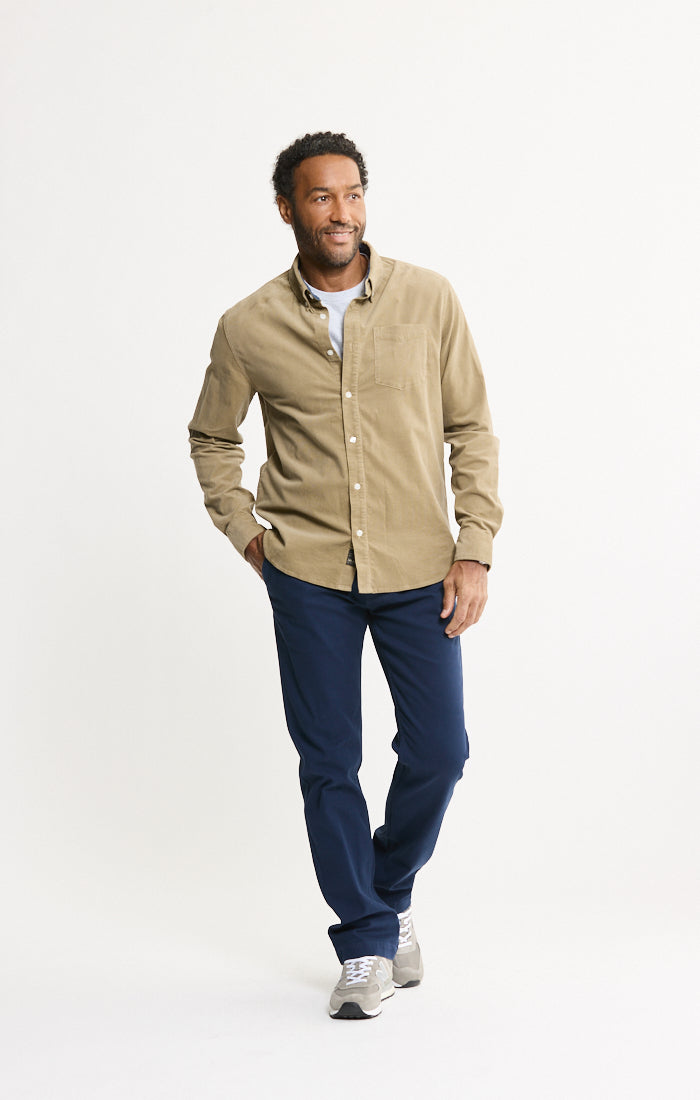 Corduroy Button-Down Shirt
