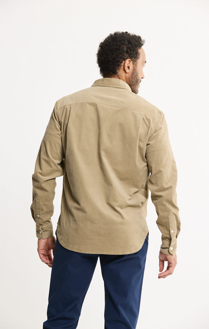 Corduroy Button-Down Shirt
