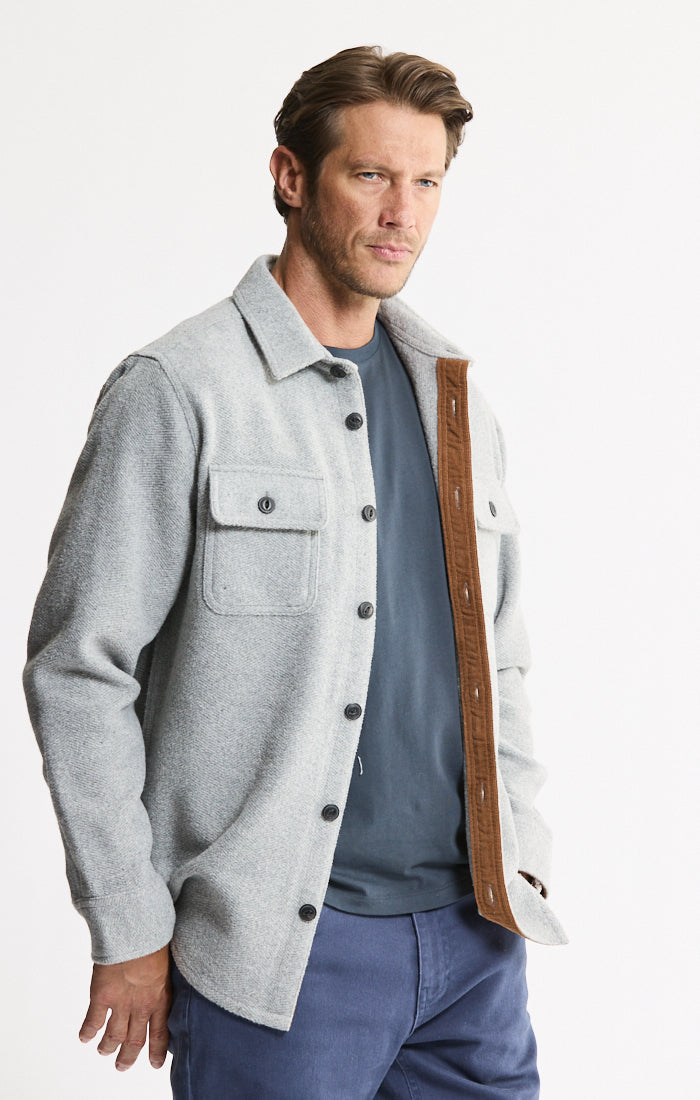 Wool Blend Overshirt