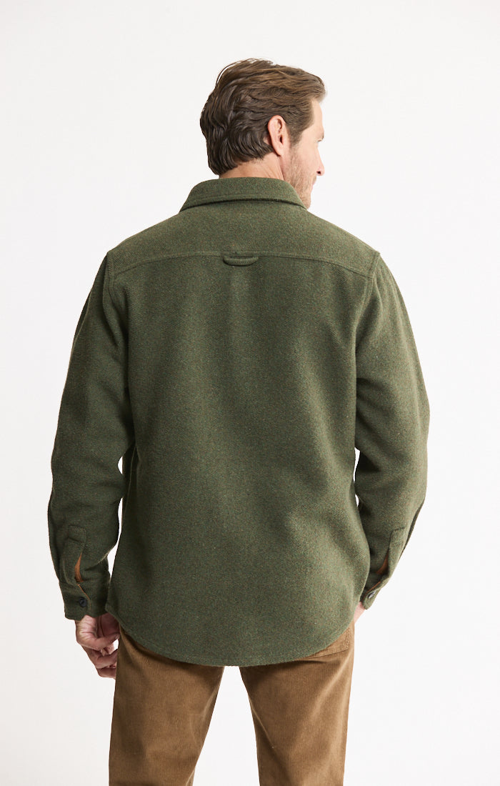 Wool Blend Overshirt