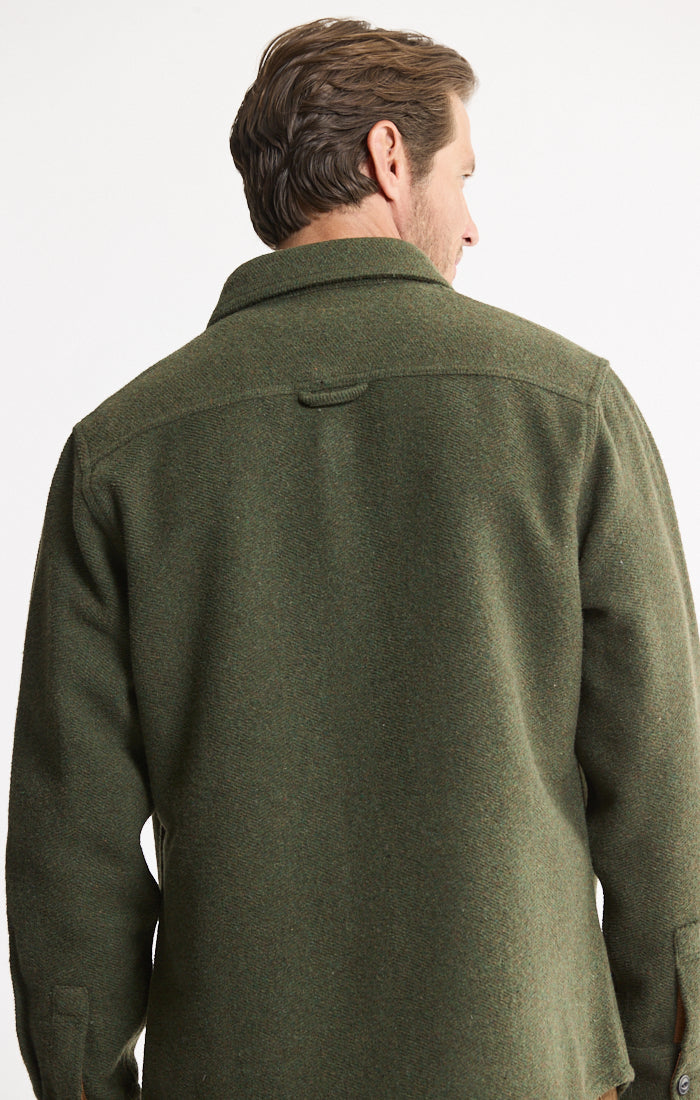 Wool Blend Overshirt
